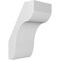 Ekena Millwork 5-in. W x 6-in. D x 10-in. H Stanfield Architectural Grade PVC Knee Brace BRCP05X06X10STA - alternate 1